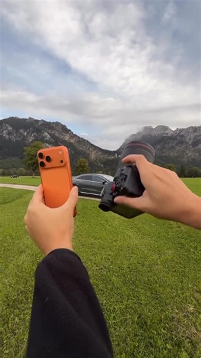 Apple Phone & Services |Delhi on Instagram: "📱 vs 📷 17 Pro Max vs Canon R5 – Which Camera Wins? Ever wondered if your iPhone can really compete with a professional DSLR? With the iPhone 17 Pro Max, computational photography, AI-enhanced shots, and night mode make it a serious contender. While the Canon R5 offers ultimate control, interchangeable lenses, and full-frame magic, the 17 Pro Max surprises with its convenience, editing power, and stunning results right in your pocket. Perfect shots, 