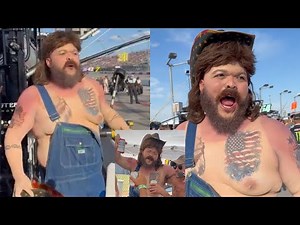 Comedian Druski White-Face Performance Stuns Fans And Draws Ire For Racist Portrayal Of NASCAR Fans