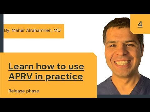 Airway Pressure Release Ventilation (The release phase and TV)