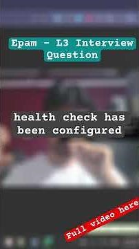 Java Interview Prep: EPAM 3rd Round Questions Explained! #shorts #javainterviewquestions #epam