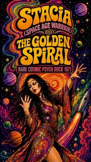 Rare Cosmic Psych Rock | Stacia (Space Age Warrior) | The Golden Spiral (1971)