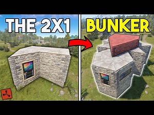 RUST - The Perfect 2x1 Bunker Expansion | Solo/Duo (2024)