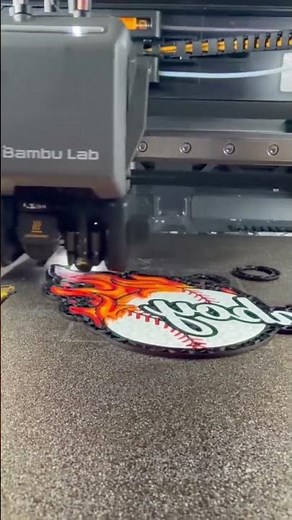 I 3D printed a hype chain using my tutorial, Image to Hype Chain with #BambuLab #3dprintingtutorial