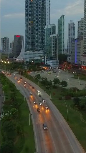 Panama City Drone View | Cinematic Aerial #shorts
