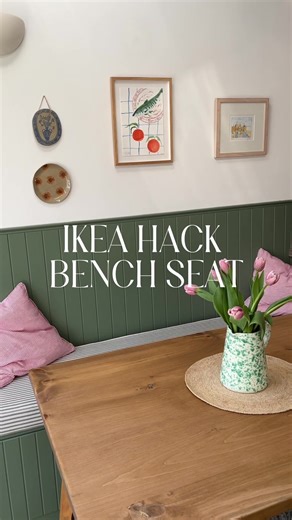 DIY IKEA Hack: Transforming a Bench Seat for Your Dining Nook