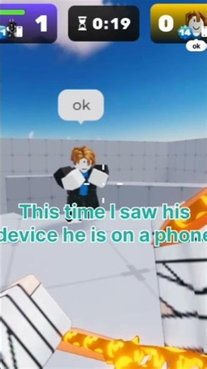 How did he fall for it #roblox