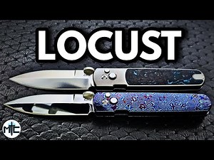 MIRROR POLISHED S90V? | CJRB Locust Folding Knife | Review
