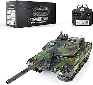 TOUCAN RC HOBBY US in Stock 1/16 Henglong Tk7.0 Leopard2A6 Rc Tank Ir Battle Bb Shooting Engine Smoke 2.4Ghz Remote Control Car Model 3889