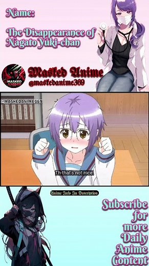 Funny Misunderstanding moment🤣 | Nagato Yuki-chan Funny Moment