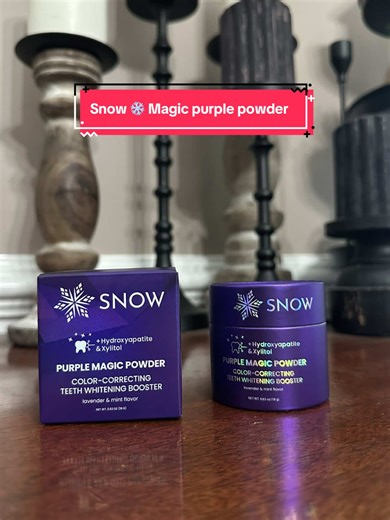 Unboxing the Snow Magic Teeth Whitening Powder