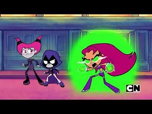 Teen titans go Starfire vs Blackfire Final fight