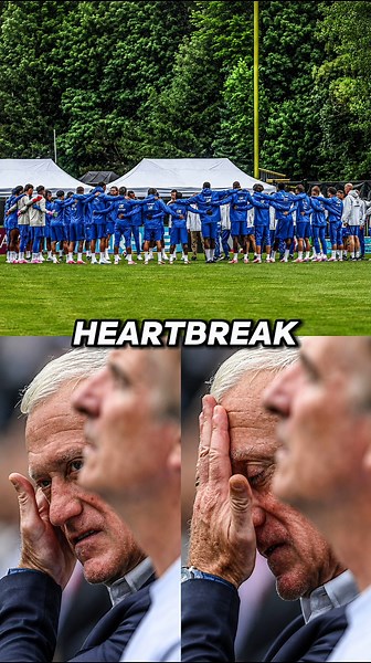 Why is Didier Deschamps not going to be on the touchline against Norway.😳💔