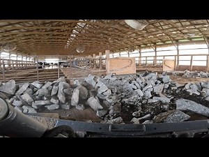 Free Stall Barn Demo Work 2025