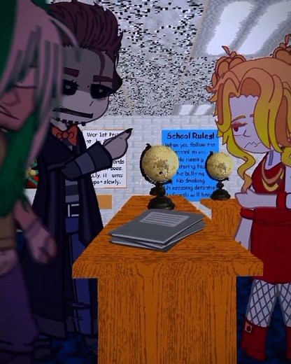 [ОНА ВСЕХ БЕСИТ!!] [Baldi Basics AU] [gacha club/life ] [гача клуб/ лайф ] #gacha #baldi