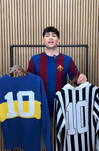 Camisetas de Fútbol Retro: Maradona, Cruyff, Pelé