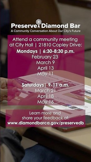 What Is Preserve DB? Diamond Bar’s Plan to Maintain City Services