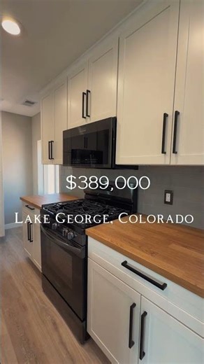 Would you live here? 🏔️ Brand new Colorado cabin for sale on .8 acres. #colorado