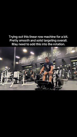 Linear Row Machine Workout Insights