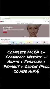 Complete MERN E Commerce Website Demo Full Features Walkthrough Admin + User #coding #shots
