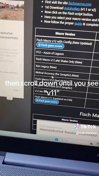 Fisch Macro Tutorial: Tipps und Tricks für PC