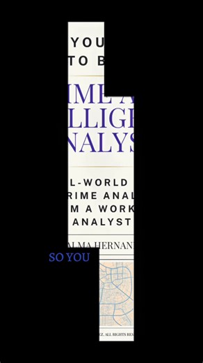 Ten years, countless cases and a lot of lessons later, I finally put everything in one e-book. The guide I wish some handed me. Now available to download on my Linktree #booktok #crime #crimeanalyst #ebook #lawenforcementcommunity