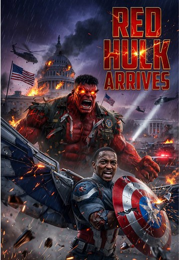 Captain America: Brave New World — Sam Wilson vs Red Hulk