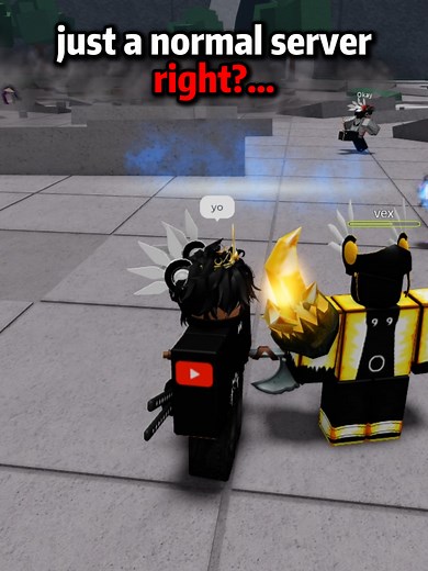 YouTubers in The Strongest Battlegrounds Roblox Server