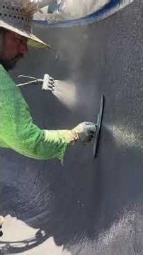 VANTA Black With Glow In the Dark Glass For the Spooky... #Shorts #primetimepoolplastering