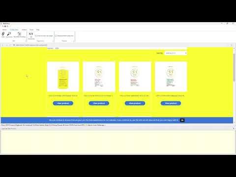 Scraping Products From Various Brands | 7dollar.app | WebHarvy