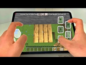 How To Block Clutch In MCPE With New Controls! (Handcam)