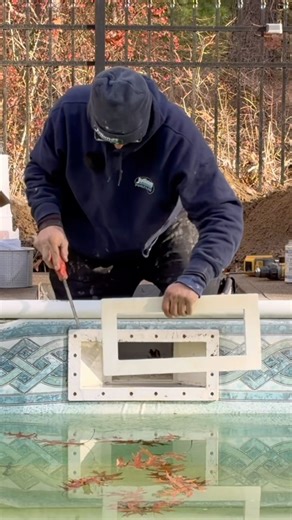 4 TABS TO REMOVE THE BEAUTY COVER #swimmingpool #tutorial #shorts