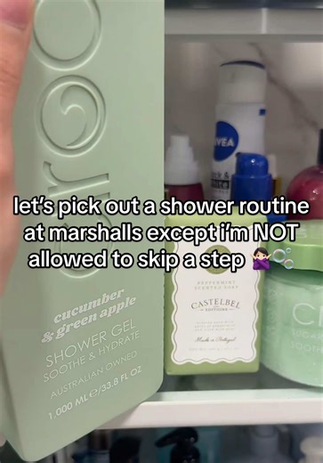 Complete Shower Routine at Marshalls Without Skipping Steps