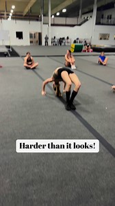 Opposite leg kick overs are harder than you think! #Reels #NorthBeastCheer #Dancer #Cheerleading #Athlete | NORTH BEAST CHEER