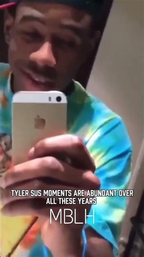 Tyler always trying to get us to look at that #tylerthecreator #tyler #sus