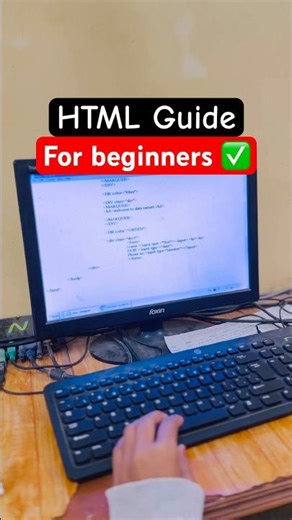 HTML beginner guide ￼💯🤔 #shortsfeed #knowledge #education #html #love #students #shorts