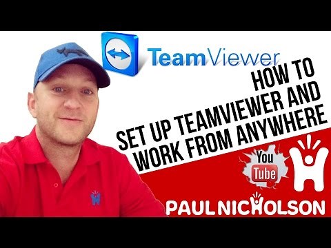 How To Quickly Setup Teamviewer For Remote Desktop Access - Beginners Tutorial 2017 - Team Viewer