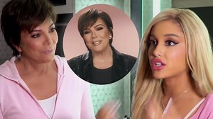 WATCH: Ariana Grande Appears On 'KUWTK' Preparing Kris Jenner For 'Thank U, Next' Music Video
