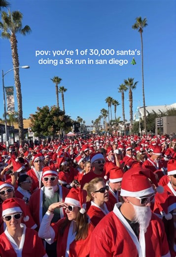 Santa Run 5K in San Diego: A Holiday Celebration