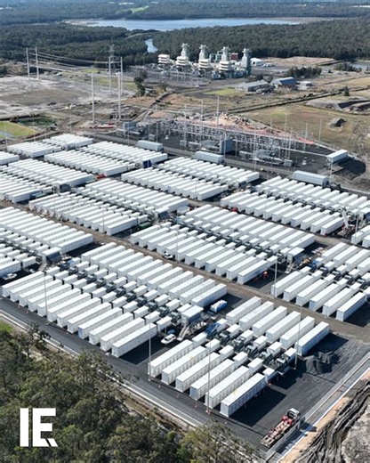 The world's largest battery has just made its debut. Capable of powering 1 million homes for one hour all at once, the Waratah Super Battery is meant to stabilize Australia's power grid. | Interesting Engineering