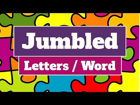 Jumbled Letters || Class 1 || Radiant Readers' Academy