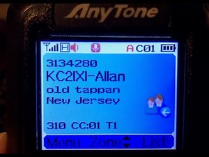 Digital Monitor on Anytone D868 DMR Radio