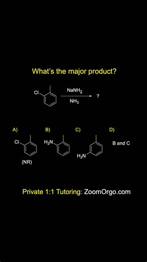 ZoomOrgo: Biochem | General | Organic Chemistry Tutoring on Instagram: "What happens here?"