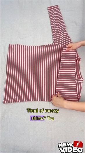👉 You'll Never Fold a Shirt the Old Way Again! 🔥