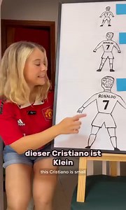 Klein, kleiner, am kleinsten with Cristiano! 🐐✨ Today, we break down ‘klein’, ‘kleiner’, and ‘am kleinsten’—the key to talking about sizes in German. And who better to help than Cristiano?” • klein is the base adjective (small). • kleiner is the comparative (smaller). • am kleinsten is the superlative (the smallest). #learngerman #easygerman #germanteacher #germanforbeginners #learngermanonline - - #learngerman #germanforbeginners #germanteacher #germanclass #easygerman #learngermanonline #lear