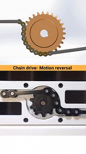 4.1M views · 11K reactions | Chain Drive - motion reversal  . . . . . . . . #solidworks #3d #design #autocad #engineering #cad #cnc #mechanicalengineering #catia #mechanical #manufacturing #productdesign #keyshot #industrialdesign #3dmodeling #autodesk #designer #3dprinting #render #modeling #ansys #engineer #jasa #mechanic #rendering #fabrication #sketchup #welding #inventor #engineers | Aar Cad Design' | Facebook