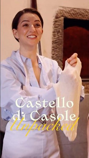 Join actor Marisa Abela for a day at Castello di Casole in Tuscany​