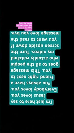 Turn the screen upside down