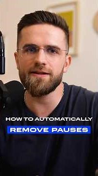 Remove Silence From Video Automatically! #videoediting
