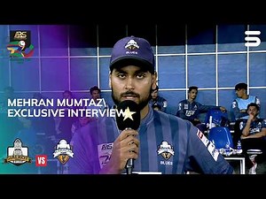 Mehran Mumtaz Interview | Sialkot vs Karachi | M04 | ABS Developers National T20 Cup 2026 | MZA1H