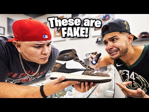 Calling Shoes At Sneaker Store's Fake!
